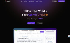 Fellou: الجيل الجديد من المتصفحات الذكية التي تفكر وتنفذ عنك