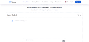 Vacay Chatbot