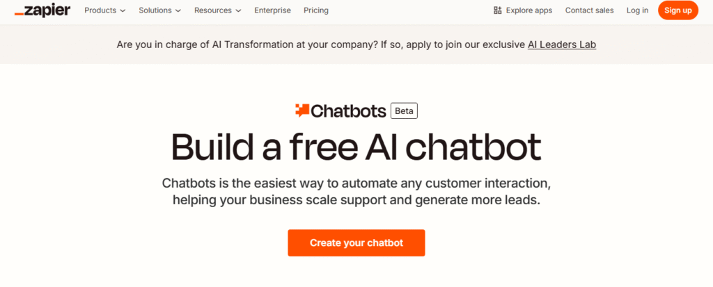 Zapier Chatbots