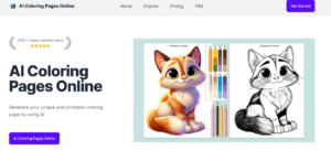 AI Coloring Pages Online